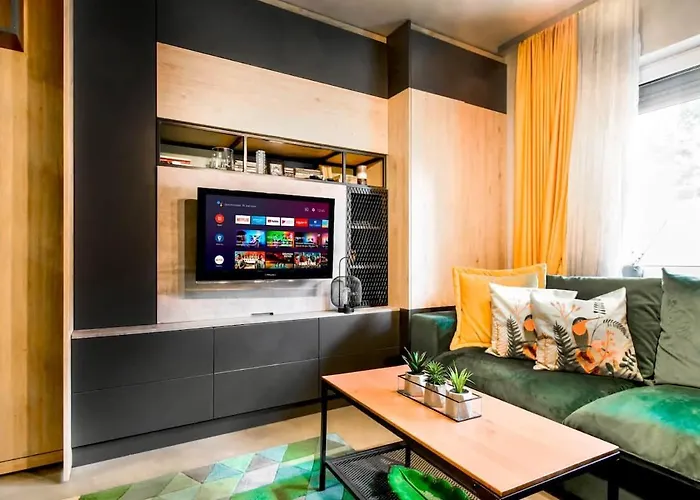 Lejlighed Compact For Digital Nomads, Fast Wifi, Ac