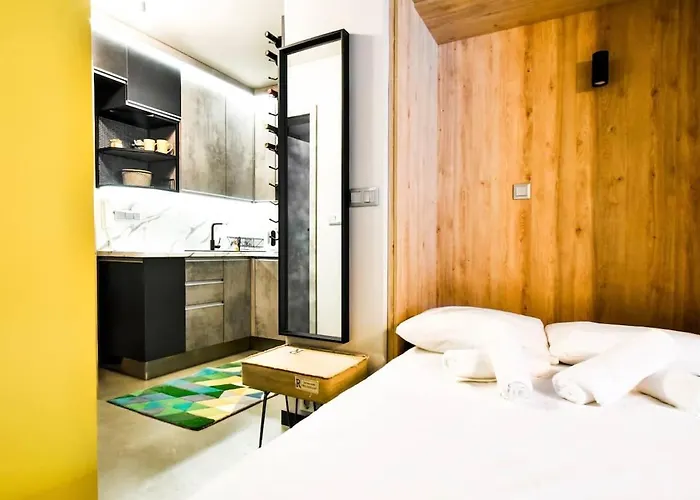 Lejlighed Compact For Digital Nomads, Fast Wifi, Ac Sofia